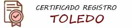 certifica registro Toledo